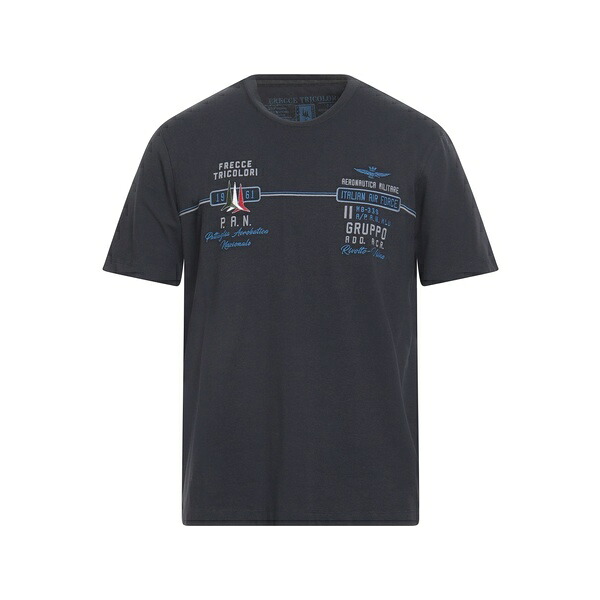 【送料無料】 アエロナウティカ ミリターレ メンズ Tシャツ トップス T-shirts Blue