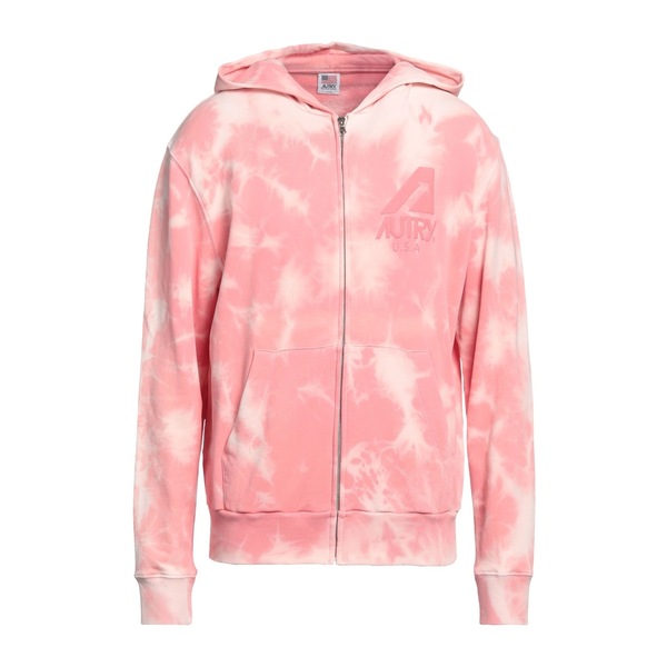 【貨物輸送無料】 オートリー メンズ パーカー・スウェットシャツ アウター Sweatshirts Pink トップス-メンズファッション-パーカー