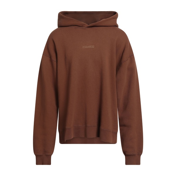 【送料無料】 ディースクエアード メンズ パーカー・スウェットシャツ アウター Sweatshirts Brown