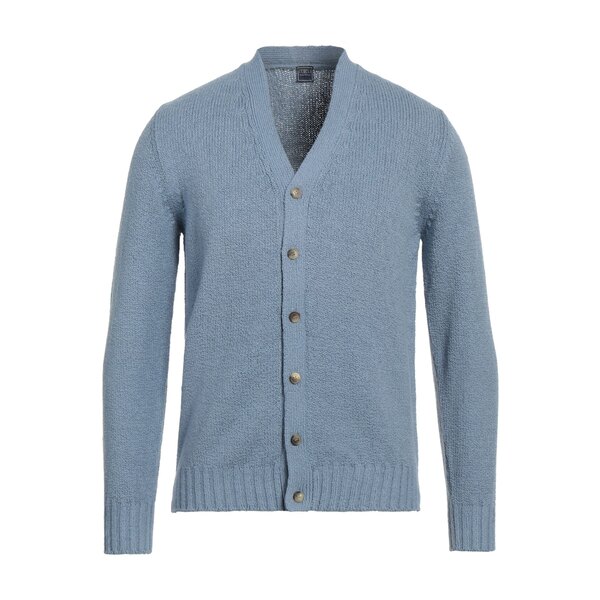 【送料無料】 フェデーリ メンズ カーディガン アウター Cardigans Azure