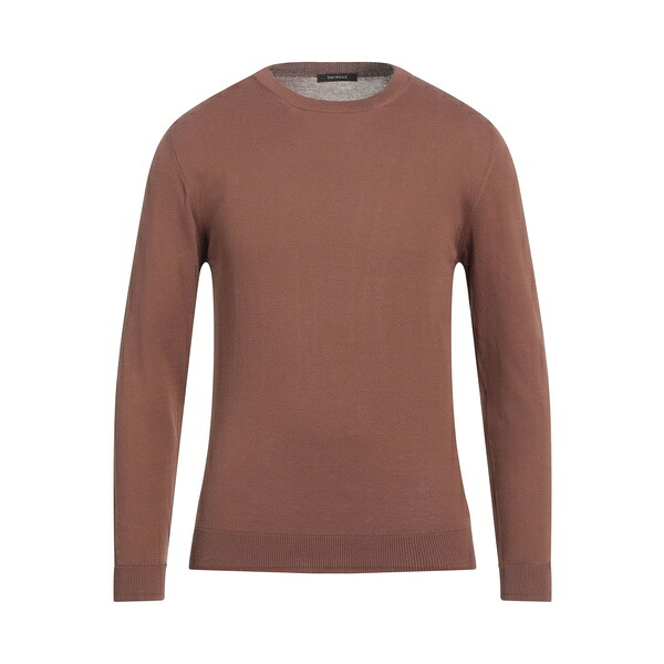 【送料無料】 ベルウッド メンズ ニット&セーター アウター Sweaters Brown｜asty