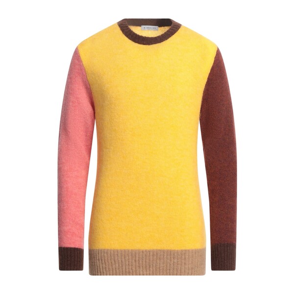 【送料無料】 マニュエル リッツ メンズ ニット&セーター アウター Sweaters Yellow