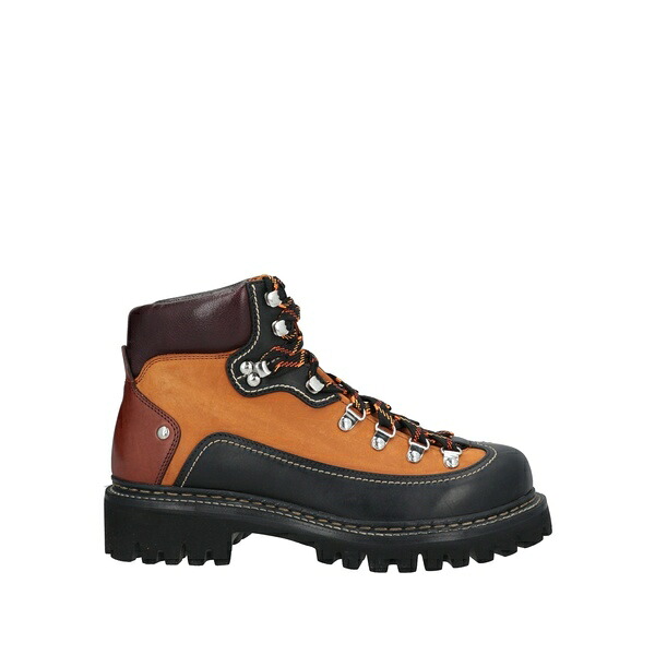 【貨物輸送無料】 ディースクエアード メンズ ブーツ シューズ Ankle boots Brown