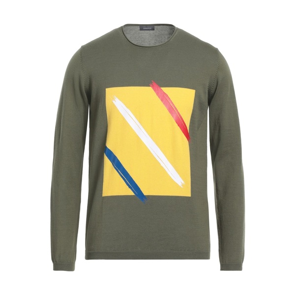 【送料無料】 ロッソピューロ メンズ ニット&セーター アウター Sweaters Green