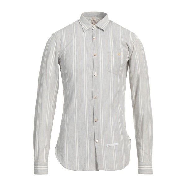 【送料無料】 ディーエヌエル メンズ シャツ トップス Shirts Grey
