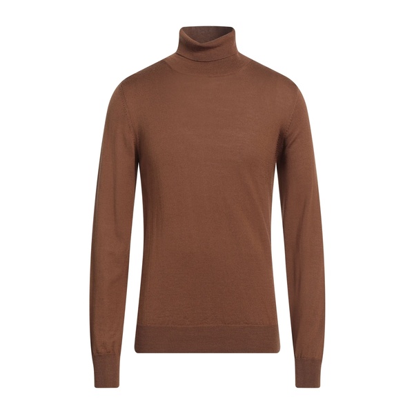 【送料無料】 ブイネック メンズ ニット&セーター アウター Turtlenecks Beige