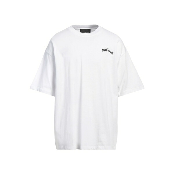 【送料無料】 ジョン リッチモンド メンズ Tシャツ トップス T-shirts White