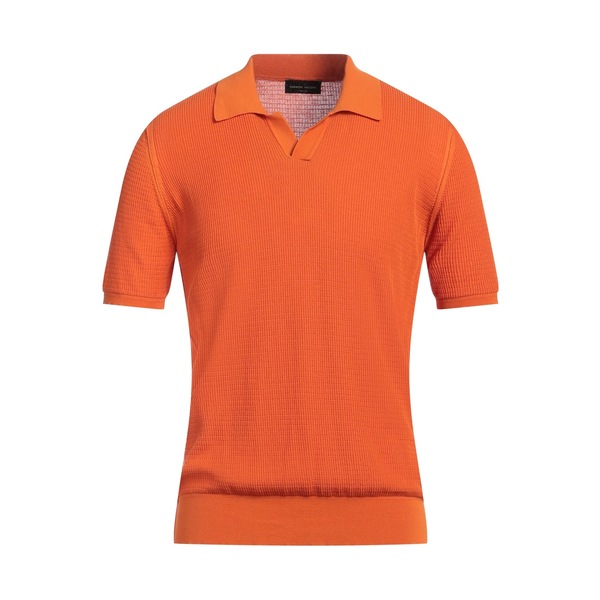 【送料無料】 ロベルトコリーナ メンズ ニット&セーター アウター Sweaters Orange