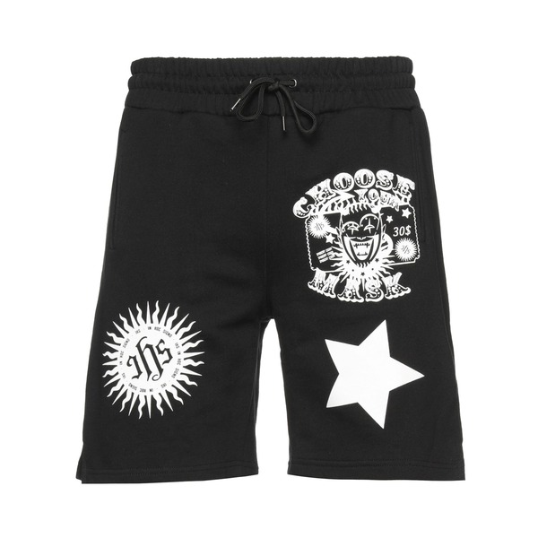 【送料無料】 アイエイチエス メンズ カジュアルパンツ ボトムス Shorts & Bermuda Shorts Black