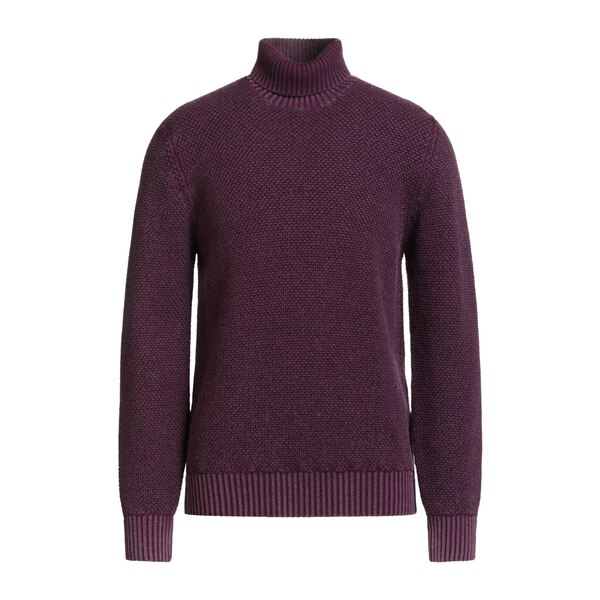 【送料無料】 チルコロ1901 メンズ ニット&セーター アウター Turtlenecks Purple｜asty