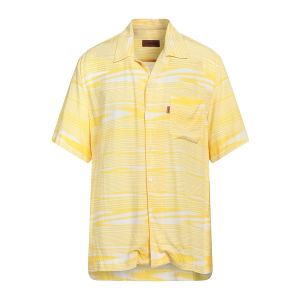 【送料無料】 ミッソーニ メンズ シャツ トップス Shirts Yellow｜asty