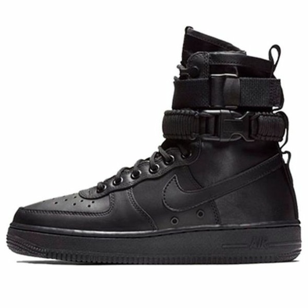 Nike ナイキ レディース スニーカー  【(WMNS) Nike 空想科学小説 Air Force 1 High \u0027Triple Black\u0027 857872-005】  大きさ US_6(23.0糎)