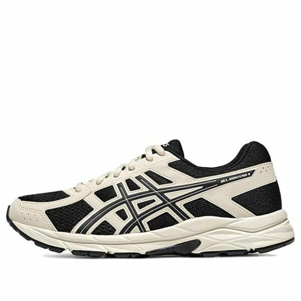ASICS アシックス レディース スニーカー  【(WMNS) ASICS Gel-Contend 4 Sneakers Cream White Black T8D9Q-008】  サイズ US_6.5(23.5cm)