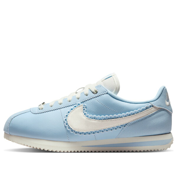 Nike ナイキ レディース スニーカー  【(WMNS) Nike Cortez Celestine Blue Pinksicle Metallic Silver IH3574-441】  サイズ US_7.5(24.5cm)