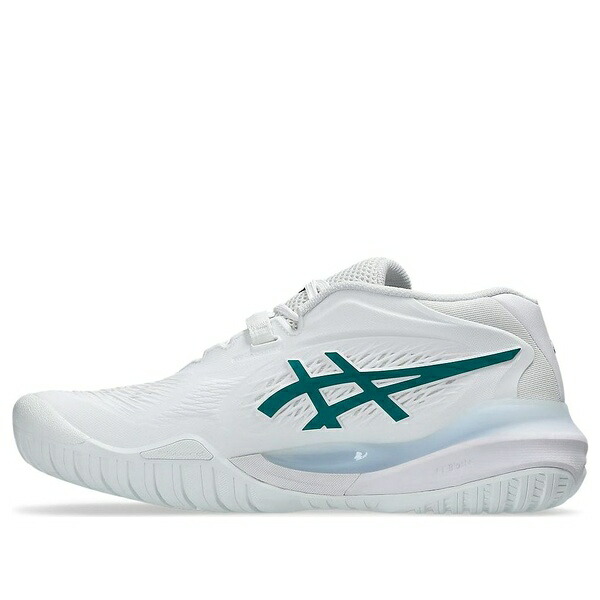 ASICS アシックス レディース スニーカー  【(WMNS) Asics GEL-Resolution X \u0027White Teal\u0027 1042A279-103】  大きさ US_7(24.0糎)