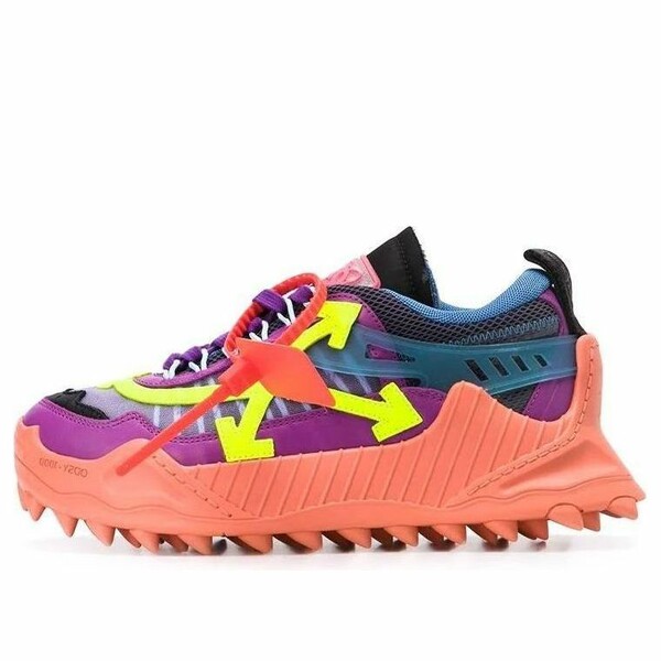 Off-White オフホワイト レディース スニーカー 【(WMNS) Off-White ODSY-1000 'Violet Yellow' OWIA180S20FAB0013518】 サイズ US_6(23.0cm)|asty