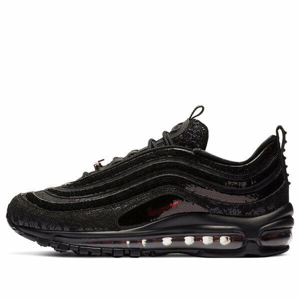 Nike ナイキ レディース スニーカー 【(WMNS) Nike Air Max 97 'Black Sequin Black Red' DC1709-060】 サイズ US_6.5(23.5cm)｜asty