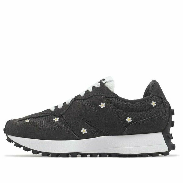 New Balance ニュー平衡にする レディース スニーカー  【(WMNS) New Balance 327 \u0027Flowers Black\u0027 WS327DCB】  大きさ US_5.5(22.5糎)