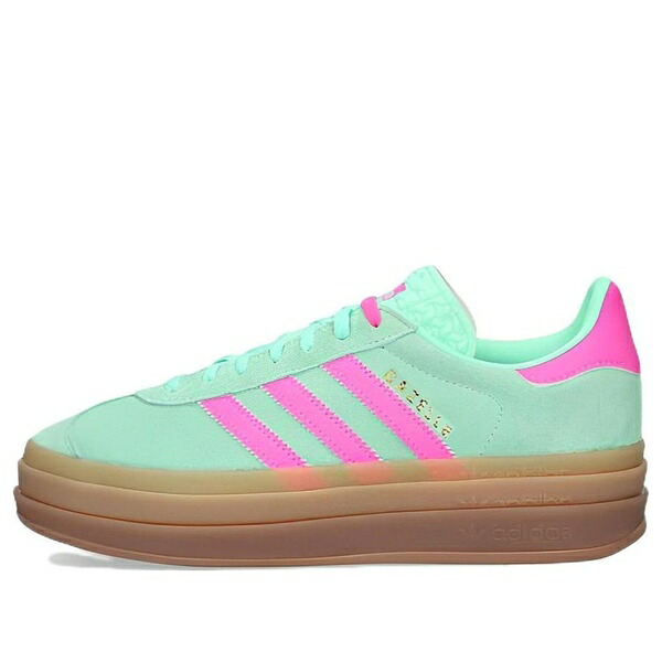 adidas アディダス レディース スニーカー  【(WMNS) adidas Gazelle Bold \u0027Pulse Mint Screaming Pink\u0027 H06125】  大きさ US_W_10.5