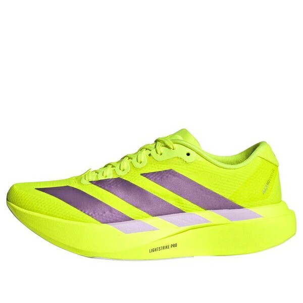 adidas アディダス レディース スニーカー 【(WMNS) adidas Adizero Evo SL 'Solar Yellow Aurora Plum' JR4731】 サイズ US_5.5(22.5cm)|asty