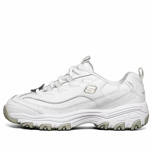 Skechers スケッチャーズ レディース スニーカー  【(WMNS) Skechers D lites Sr White 76605-WHT】  大いさ US_6(23.0珊) レディース靴-靴-スニーカー