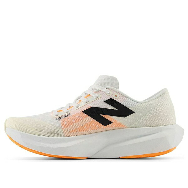New Balance ニューバランス レディース スニーカー  【(WMNS) New Balance FuelCell Rebel v4 White Black Orange WFCXCN4】  サイズ US_8(25.0cm)