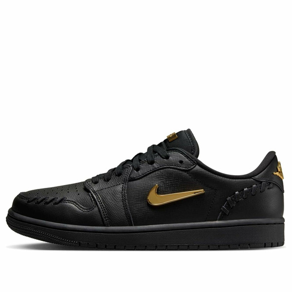 Jordan ジョーダン レディース スニーカー 【(WMNS) Air Jordan 1 Low Method of Make \'Black Metallic Gold\' FN5032-007】 サイズ US_8.5(25.5cm)｜asty