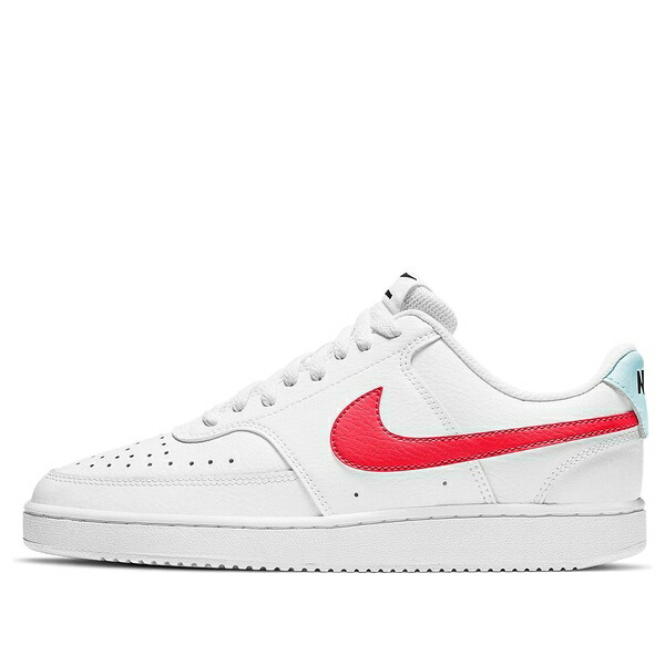 Nike ナイキ レディース スニーカー 【(WMNS) Nike Court Vision Low 'White Bright Crimson' CD5434-106】 サイズ US_7.5(24.5cm)|asty