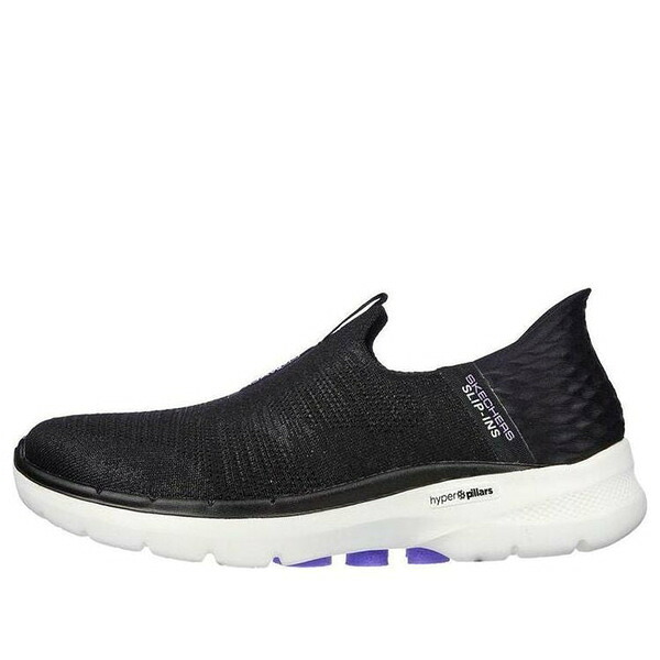 Skechers スケッチャーズ レディース スニーカー 【(WMNS) Skechers Go Walk 6 'Black' 124569-BKLV】 サイズ US_8(25.0cm)|asty