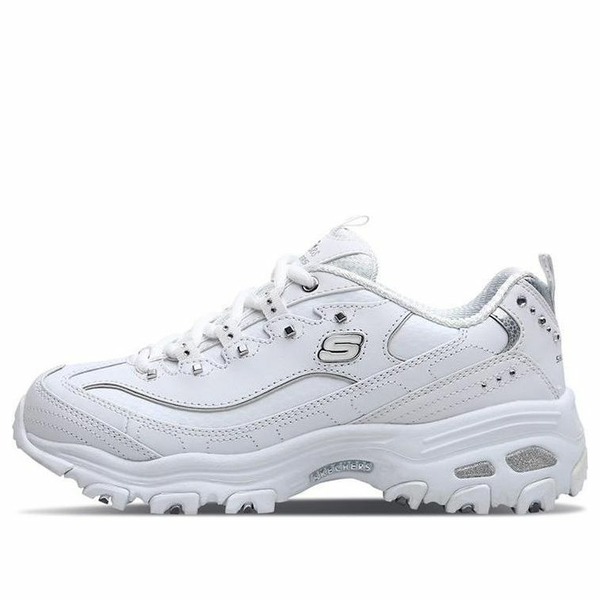 Skechers スケッチャーズ レディース スニーカー  【(WMNS) Skechers D lites Silver/White 11979-WSL】  大いさ US_8.5(25.5珊) スニーカー-靴