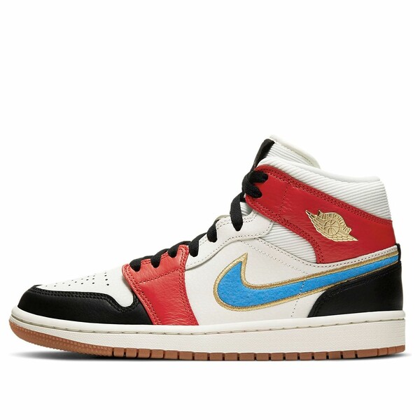 Jordan ジョーダン レディース スニーカー 【(WMNS) Air Jordan 1 Mid SE 'Let(Her)Man' DC1426-100】 サイズ US_8.5(25.5cm)｜asty