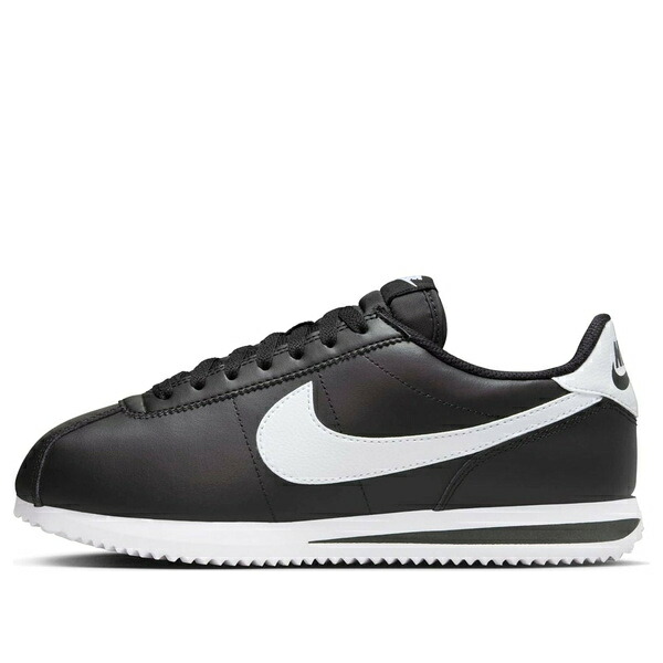 Nike ナイキ レディース スニーカー 【(WMNS) Nike Cortez Leather \'Black White\' DN1791-001】 サイズ US_5.5(22.5cm)|asty