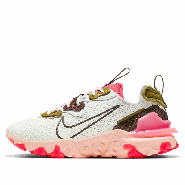 Nike ナイキ レディース スニーカー 【(WMNS) Nike React Vision 'White Siren Red' CI7523-102】 サイズ US_5(22.0cm)｜asty