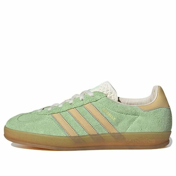 adidas アディダス レディース スニーカー  【(WMNS) adidas Gazelle Indoor Green Spark IE2948】  サイズ US_7.5(24.5cm)