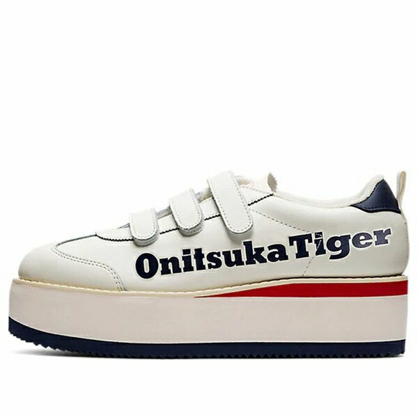 Onitsuka Tiger オニツカタイガー レディース スニーカー  【(WMNS) Onitsuka Tiger Delegation Chunk Sneakers \u0027Cream y\u0027 1182A207-112】  大きさ US_8(25.0糎)