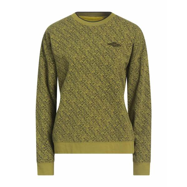【貨物輸送無料】 アエロナウティカ ミリターレ レディース パーカー・スウェットシャツ アウター Sweatshirts Green レディースファッション-トップス