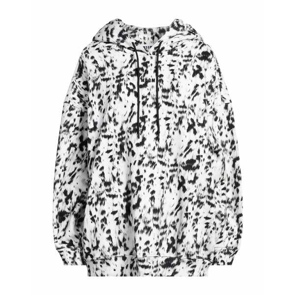 【送料無料】 エムエスジイエム レディース パーカー・スウェットシャツ アウター Sweatshirts White