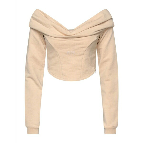 【送料無料】 ジーシーディーエス レディース パーカー・スウェットシャツ アウター Sweatshirts Beige