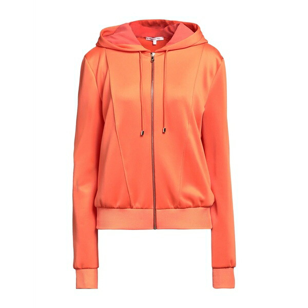 【送料無料】 パトリツィア ペペ レディース パーカー・スウェットシャツ アウター Sweatshirts Orange
