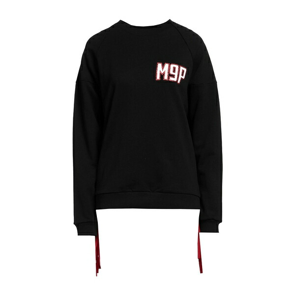 【送料無料】 メゾン ナイン パリ レディース パーカー・スウェットシャツ アウター Sweatshirts Black