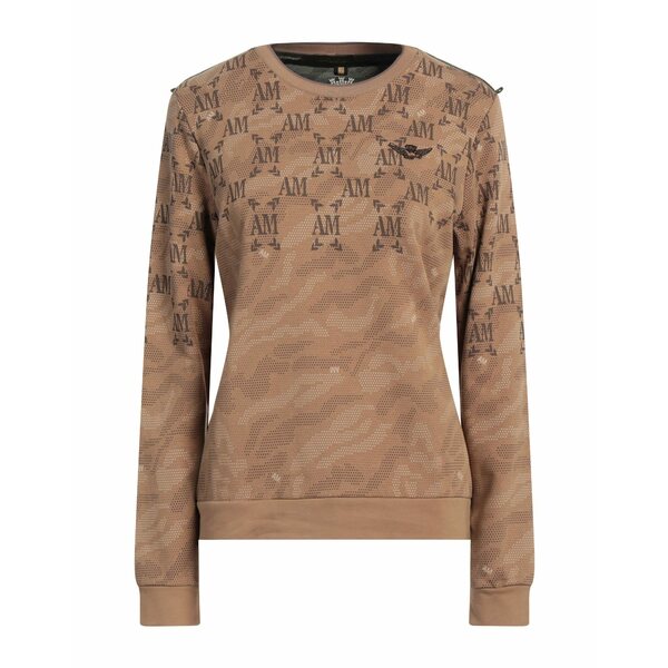 【送料無料】 アエロナウティカ ミリターレ レディース パーカー・スウェットシャツ アウター Sweatshirts Beige