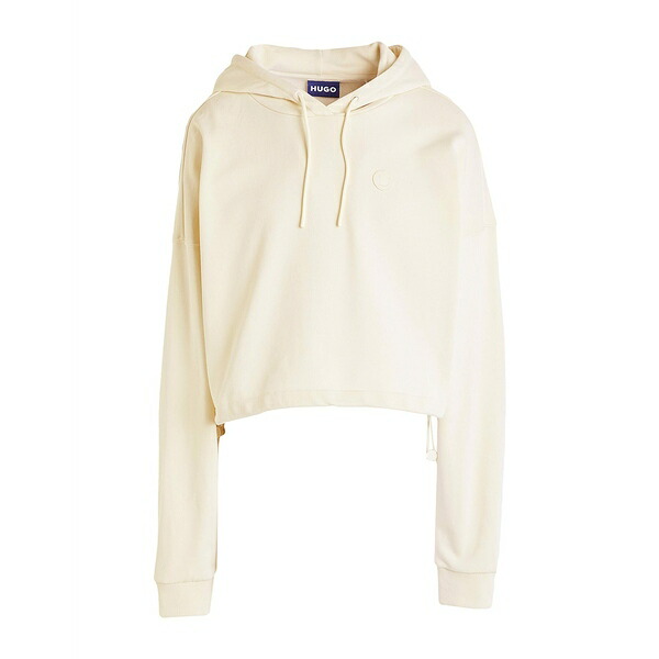【貨物輸送無料】 ヒューゴボス レディース パーカー・スウェットシャツ アウター Sweatshirts White