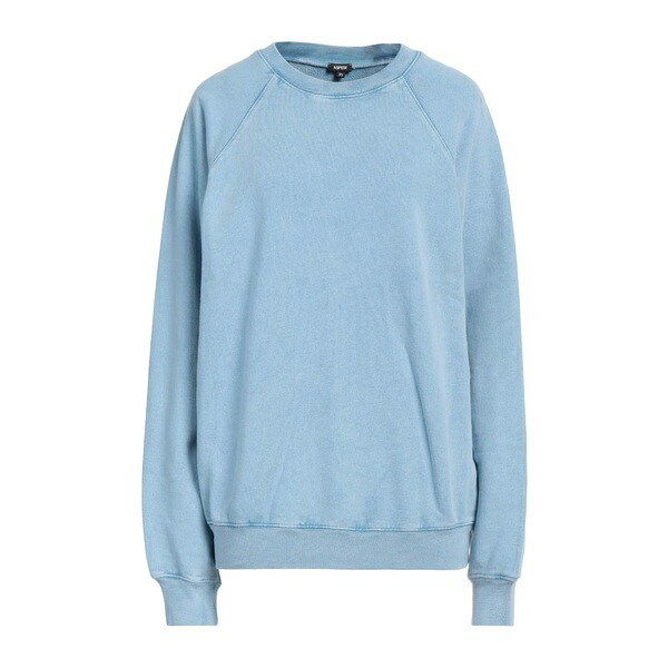 【貨物輸送無料】 アスペジ レディース パーカー・スウェットシャツ アウター Sweatshirts Azure