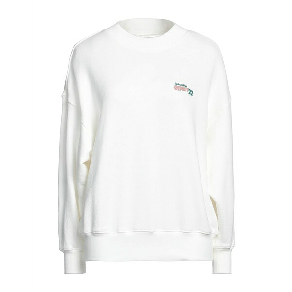 【送料無料】 レイナオルガ レディース パーカー・スウェットシャツ アウター Sweatshirts White
