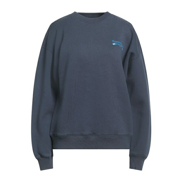 【送料無料】 メゾン キツネ レディース パーカー・スウェットシャツ アウター Sweatshirts Blue