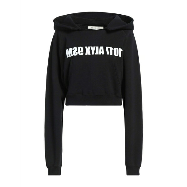 【送料無料】 1017 アリクス 9 エスエム レディース パーカー・スウェットシャツ アウター Sweatshirts Black