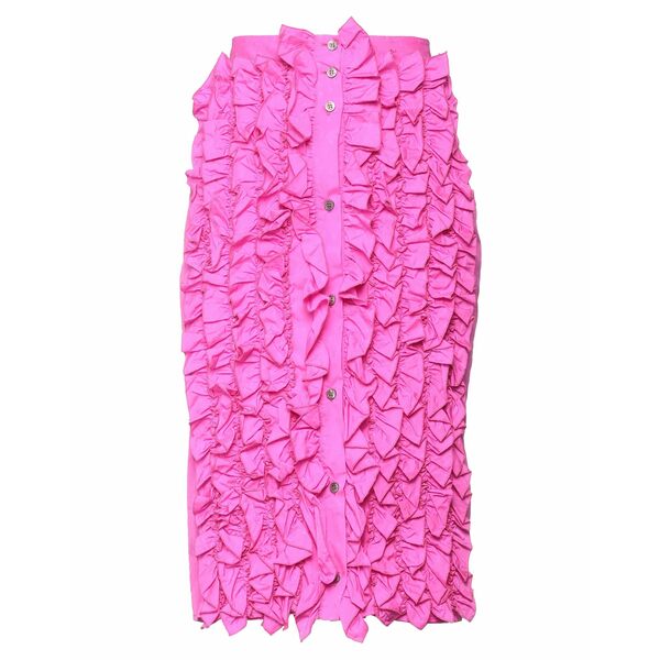 【送料無料】 エムエスジイエム レディース スカート ボトムス Midi skirts Pink