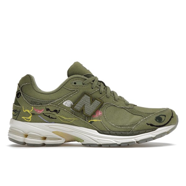 New Balance ニューバランス メンズ スニーカー 【New Balance 2002R Bryant Giles What Now?】 サイズ US_8.5(26.5cm) Iguana/Capulet Olive|asty