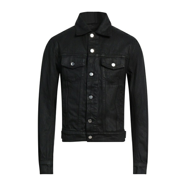 【送料無料】 アミリ メンズ ジャケット＆ブルゾン アウター Denim outerwear Black｜asty