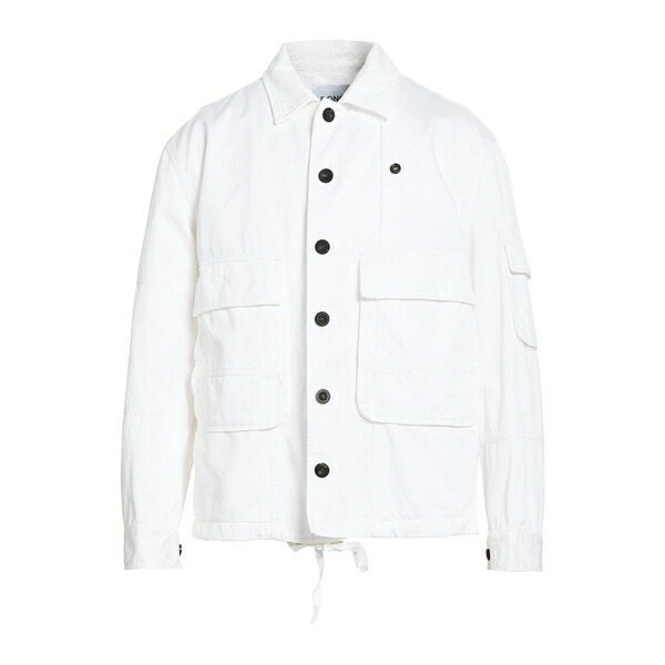 【貨物輸送無料】 ドンダップ メンズ 上衣＆上衣 アウター Jackets White